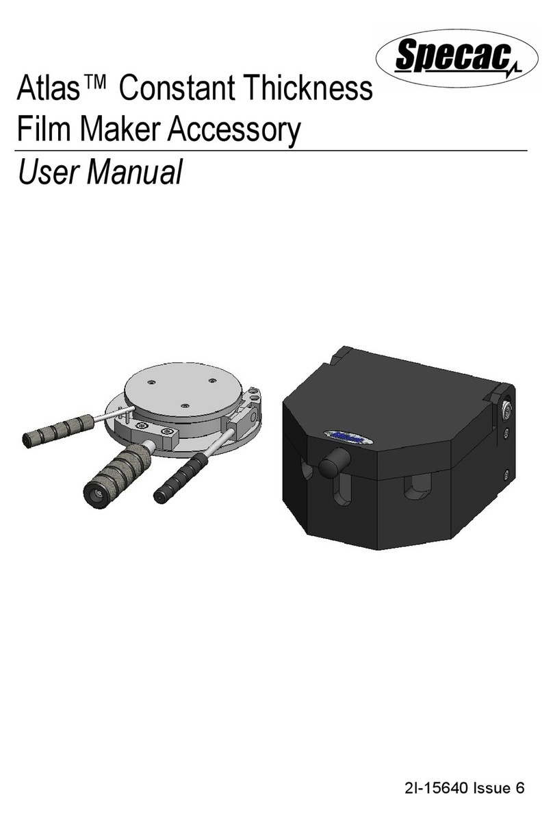 Specac Atlas GS15640 user manual