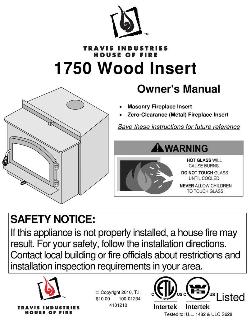 Travis Industries 1750 User manual Travis Industries 1750 User manual