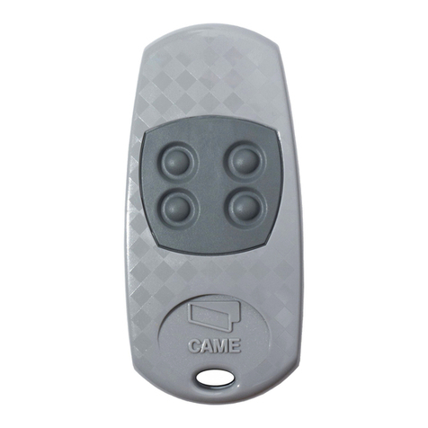 CAME TOP-434EE User manual
