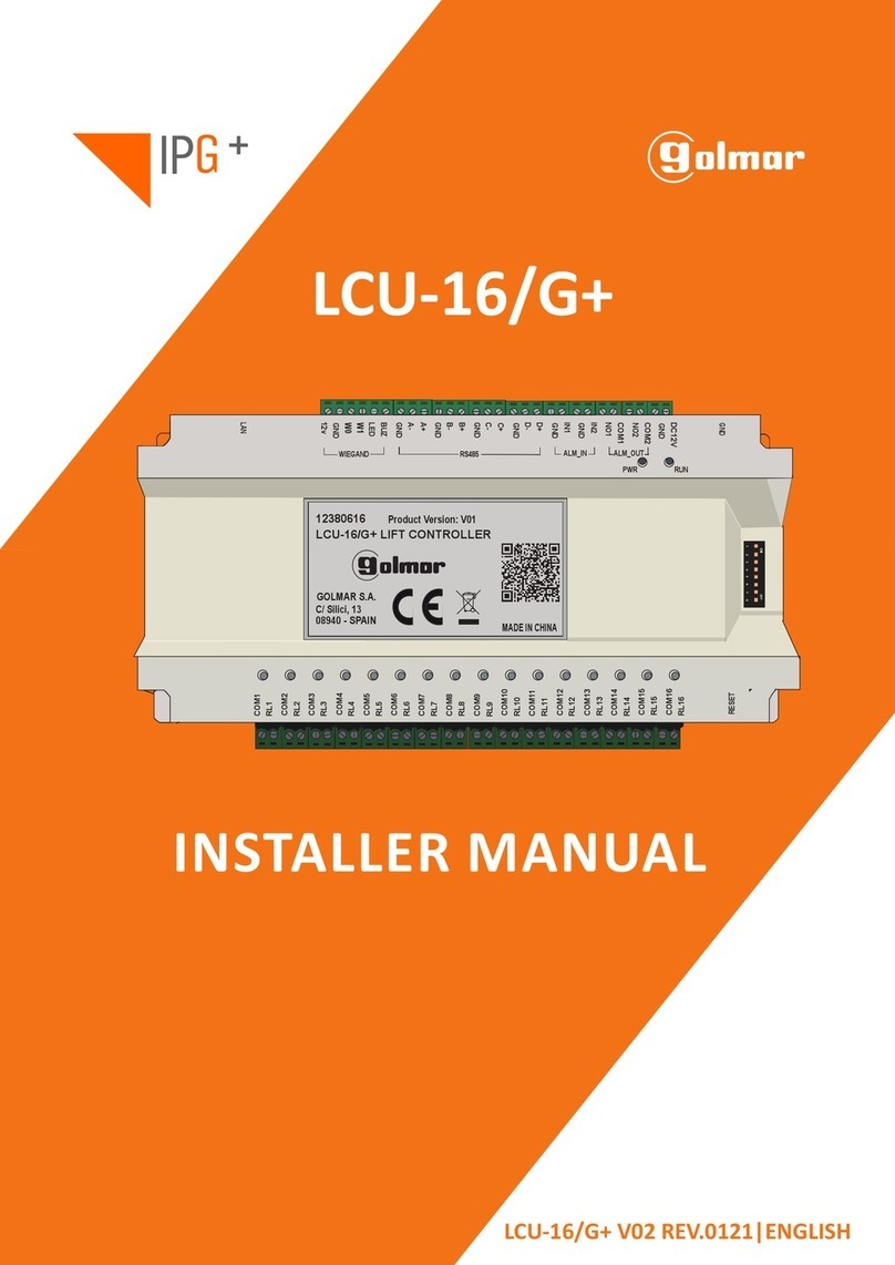 golmar LCU-16/G+ User guide