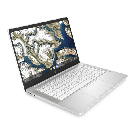 HP Chromebook 14a Series Manual