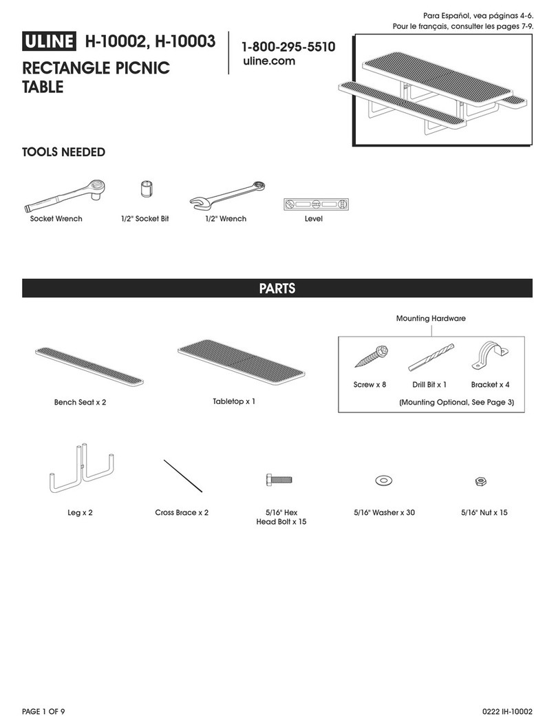U-Line H-10002 User manual U-Line H-10002 User manual