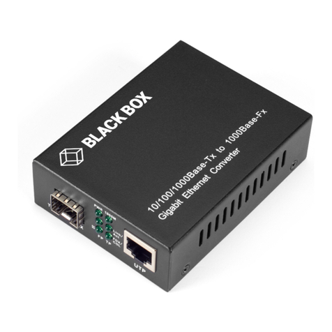 Black Box LGC210A-R2 User manual