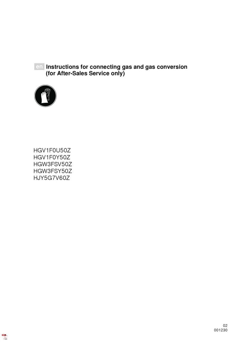 Bosch HGV1F0U50Z instructions