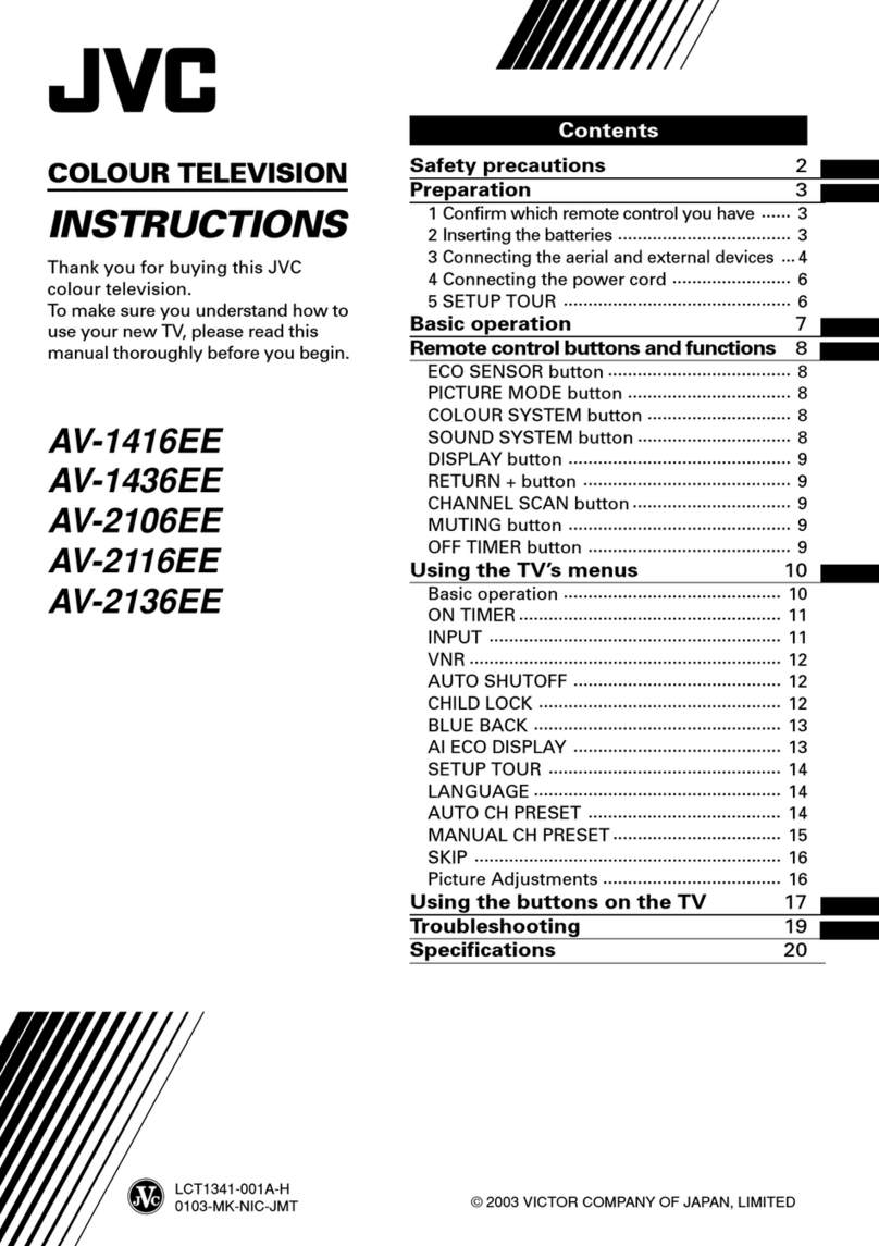 JVC AV-1416EE User manual JVC AV-1416EE User manual