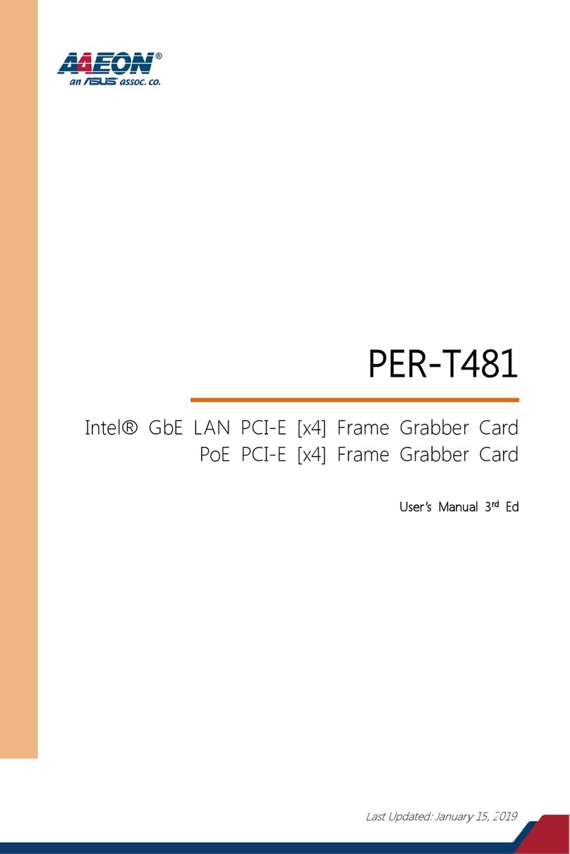 Asus AAEON PER-T481 user manual