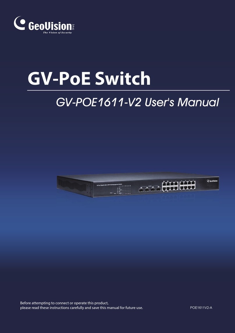 GeoVision GV-POE1611-V2 user manual