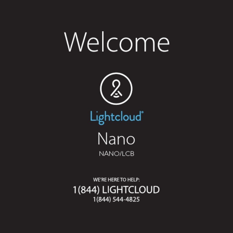 Welcome Lightcloud Nano manual