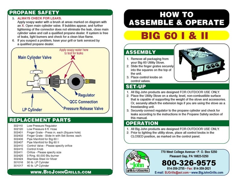 BIG JOHN BIG 60 I User manual