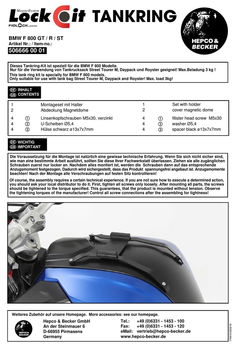 hepco & becker 5066660001 User manual hepco & becker 5066660001 User manual