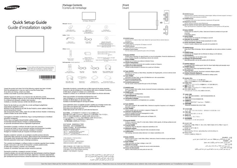 Samsung BN68 Quick setup guide