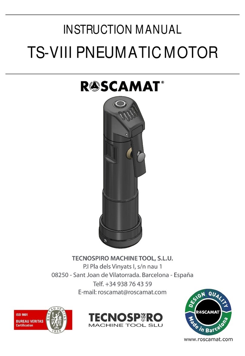 Tecnospiro Roscamat TS-VIII instruction manual