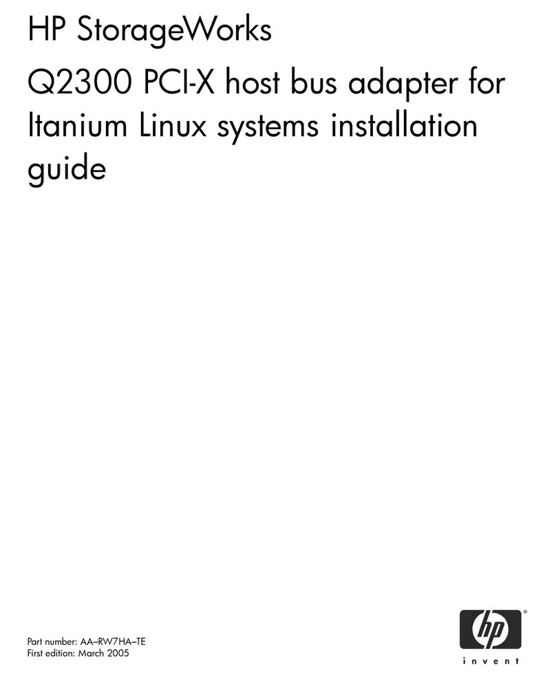 HP StorageWorks Q2300 User manual