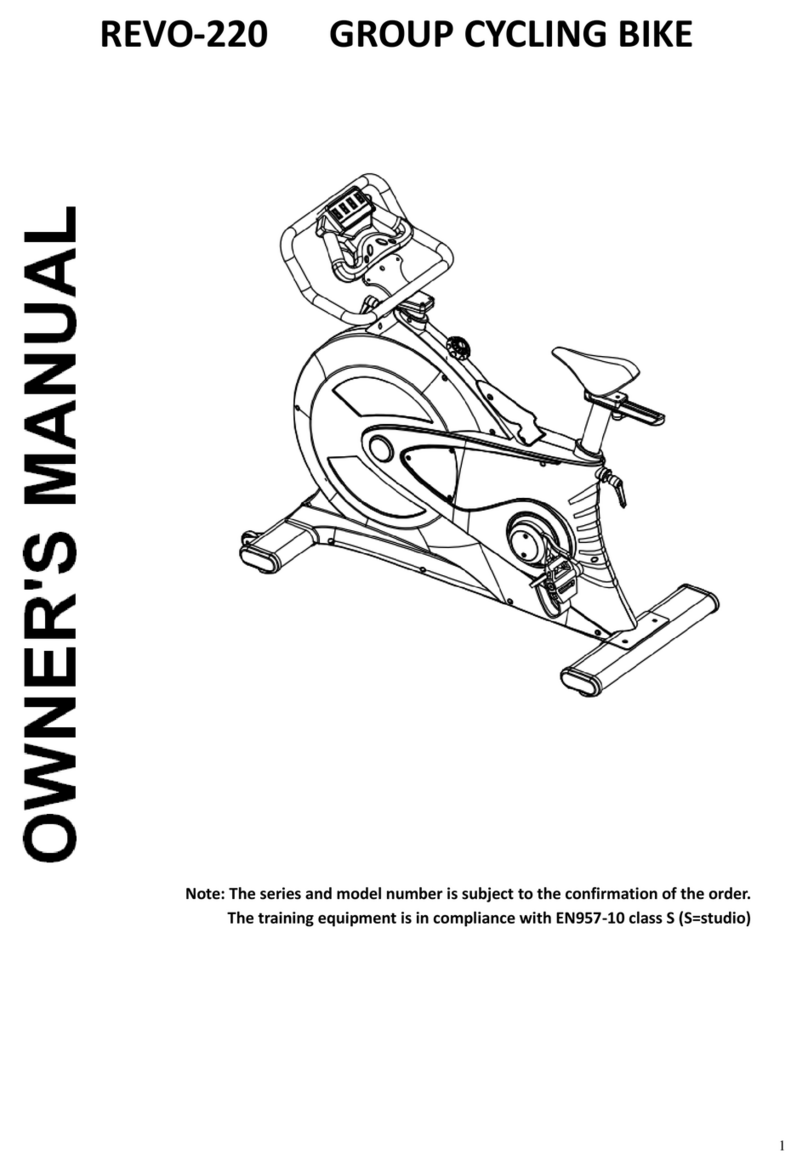 Cosco REVO-220 owner's manual