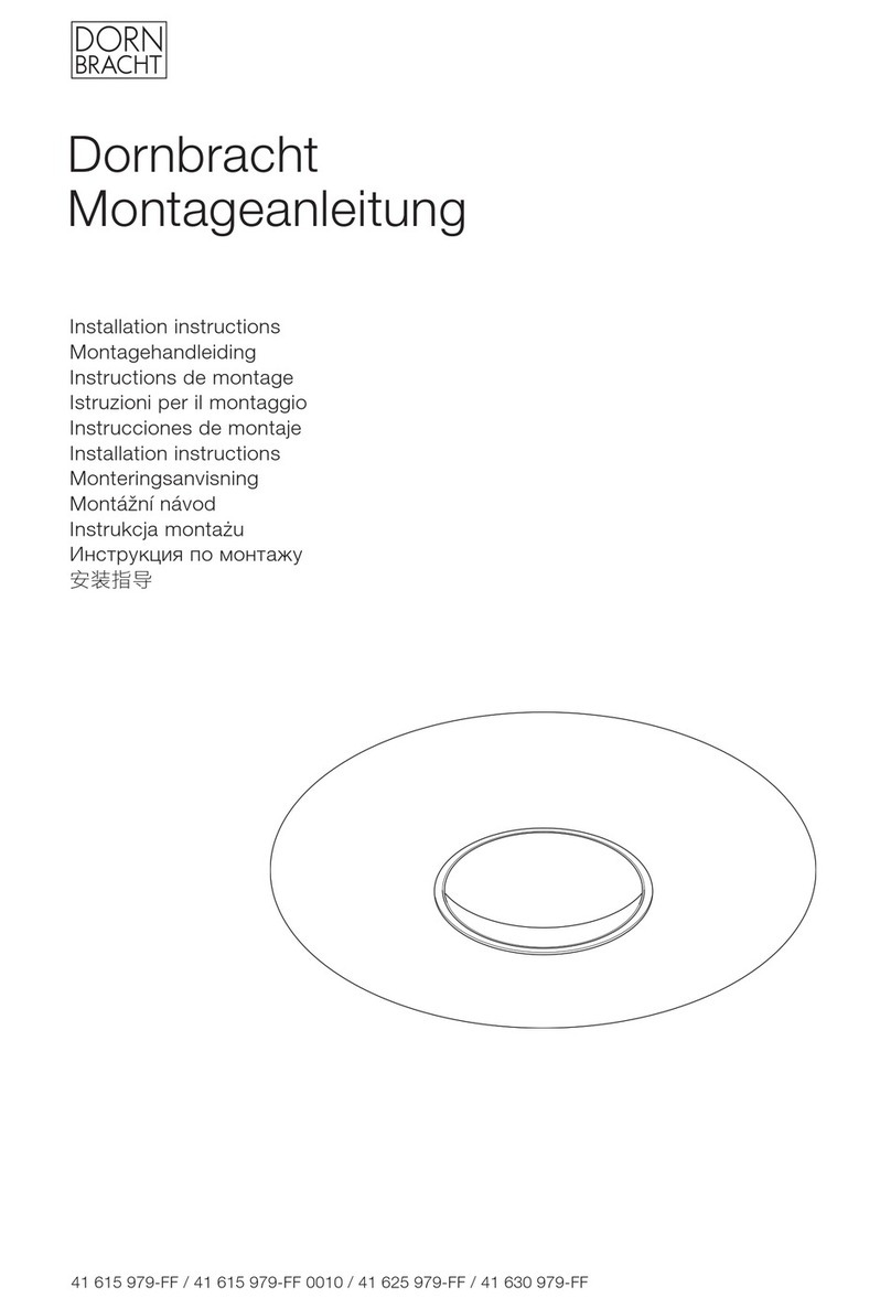 Dornbracht 41 615 979-FF User manual