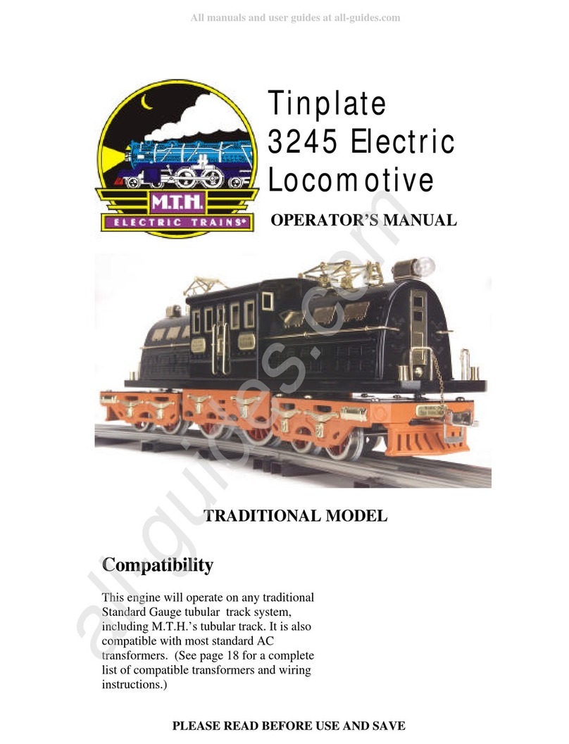 M.T.H. Tinplate 3245 User manual