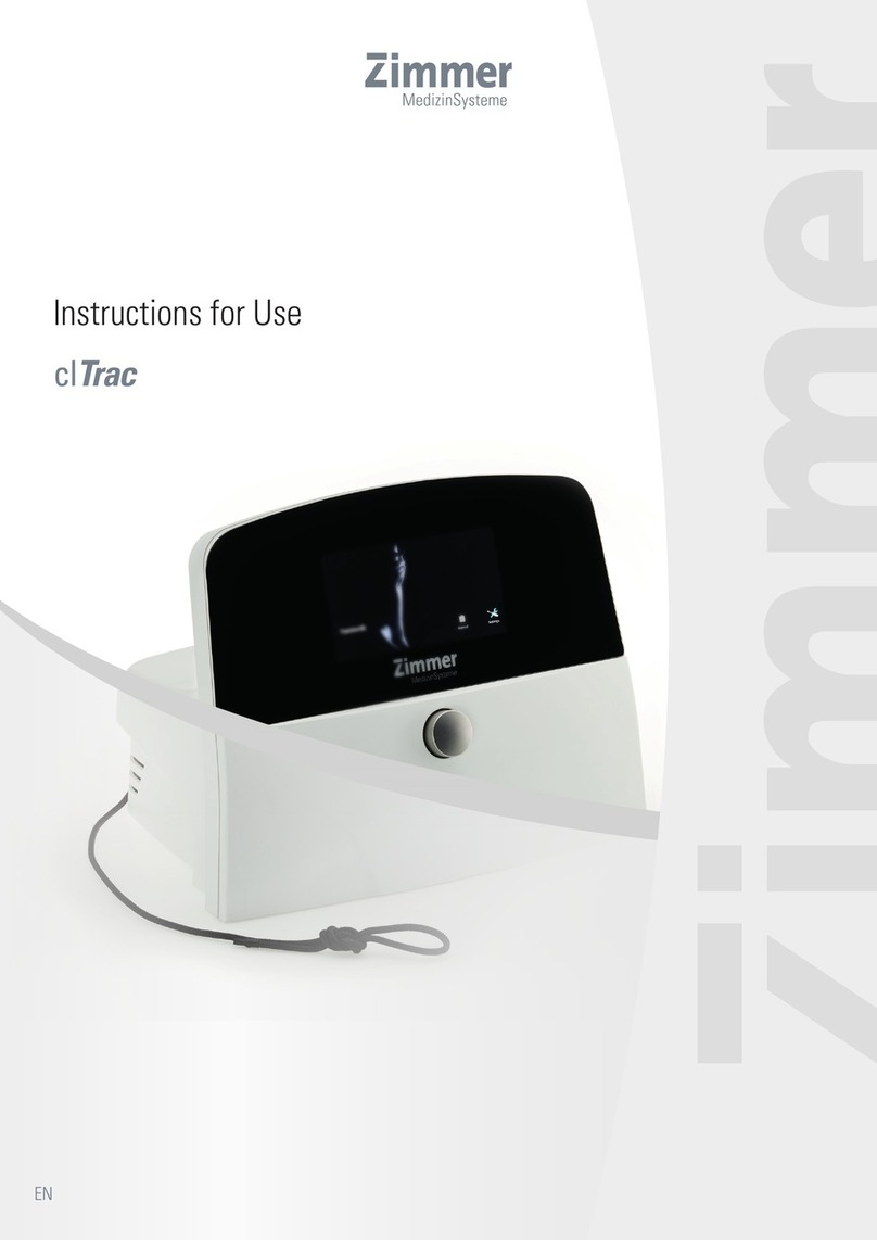 Zimmer CITrac User manual Zimmer CITrac User manual