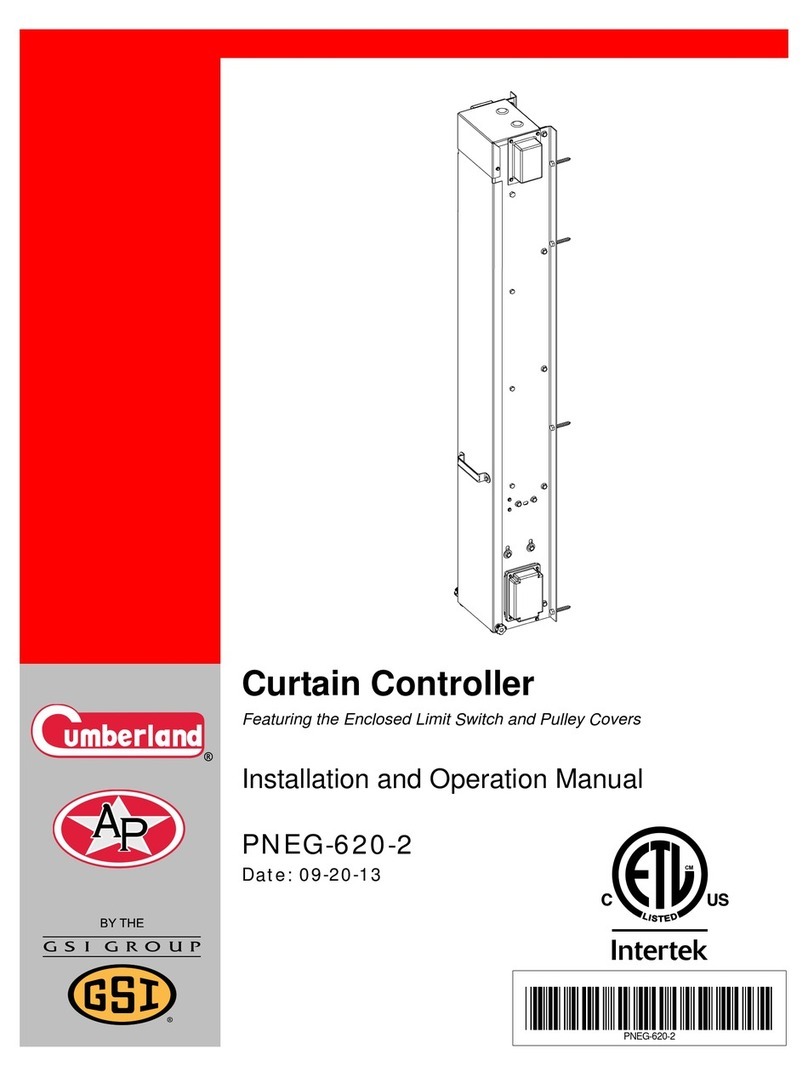 Cumberland CC2415 Installation and operation manual