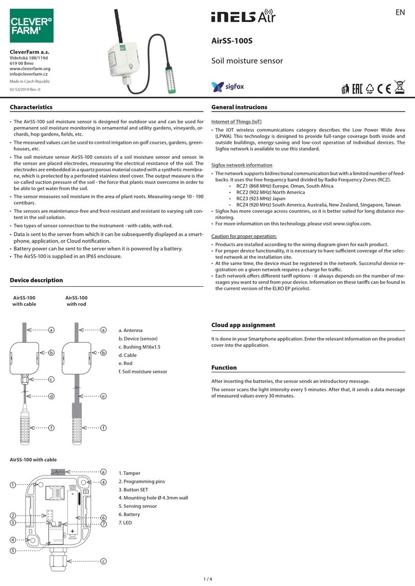 Elko iNels Air AirSS-100S manual