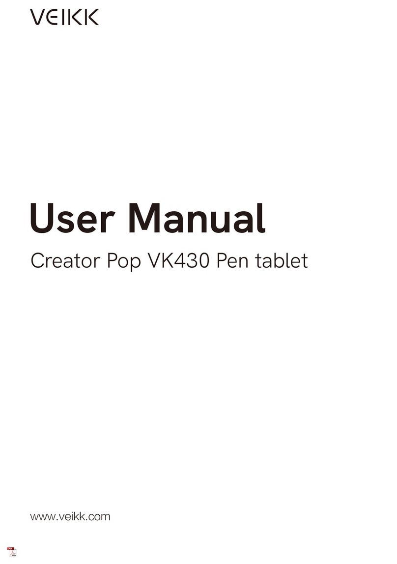 Veikk Creator Pop VK430 user manual