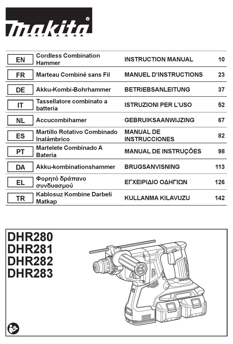 Makita DHR280 instruction manual