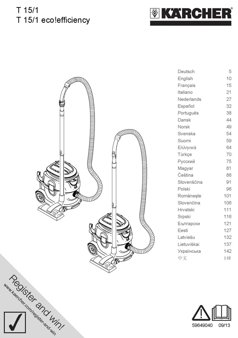 Kärcher T 15/1 manual