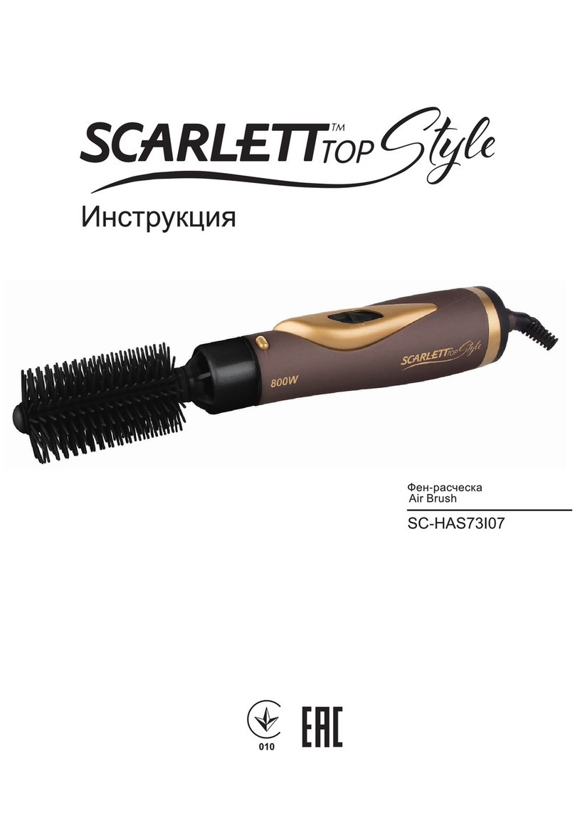 Scarlett TOP Style SC-HAS73I07 instruction manual