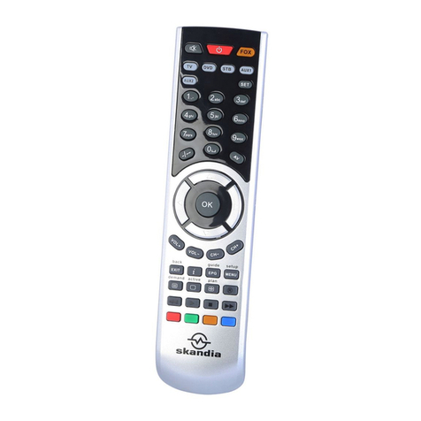 skandia RemoteMaster BW600 User manual