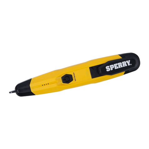 Sperry instruments VD6508 operating instructions