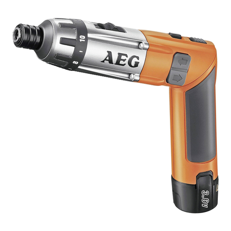 AEG SE 3.6 User manual