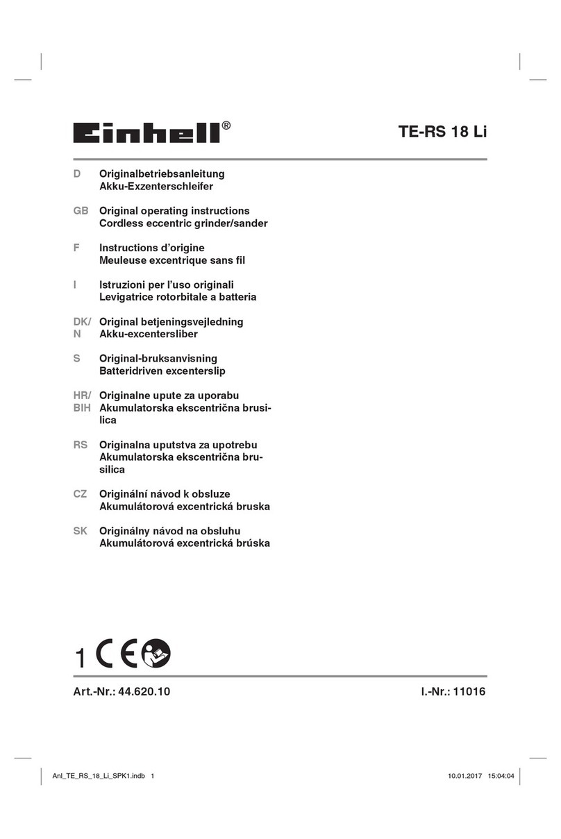 Eichell TE-RS 18 Li operating instructions