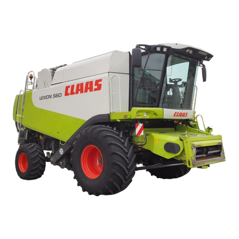 Claas LEXION 560 User manual