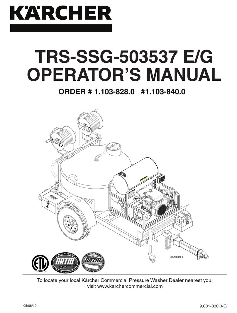 Kärcher TRS-SSG-503537 E/G User manual