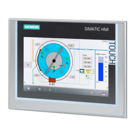 Siemens SIMATIC TP700 Comfort Outdoor User manual