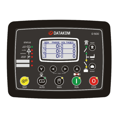 Datakom D-500 user manual