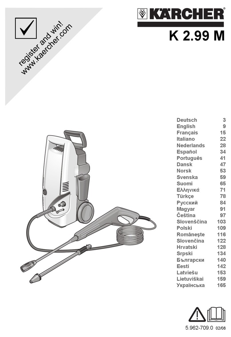 Kärcher K 2.97 M User manual