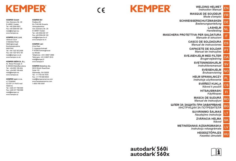 Kemper autodark 560i instruction manual