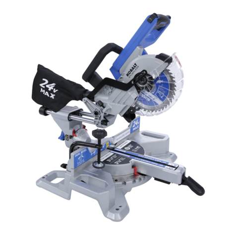 Kobalt KMS 0724B-03 manual