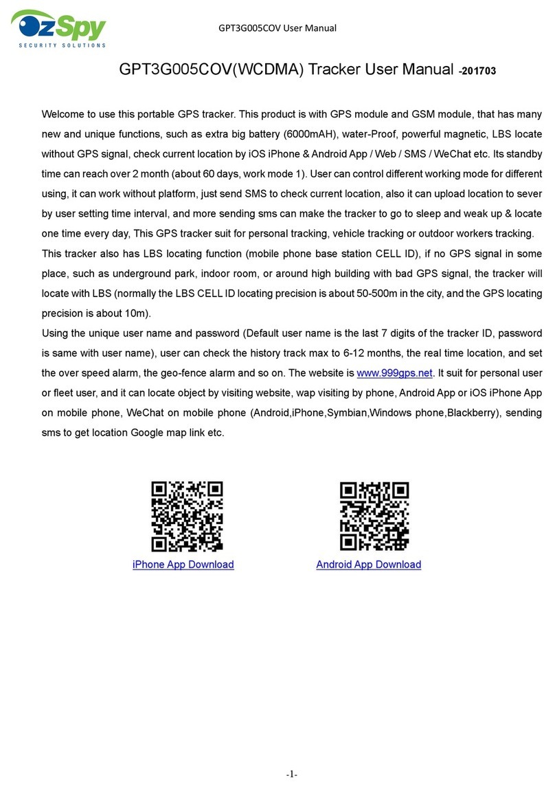OzSpy GPT3G005COV user manual