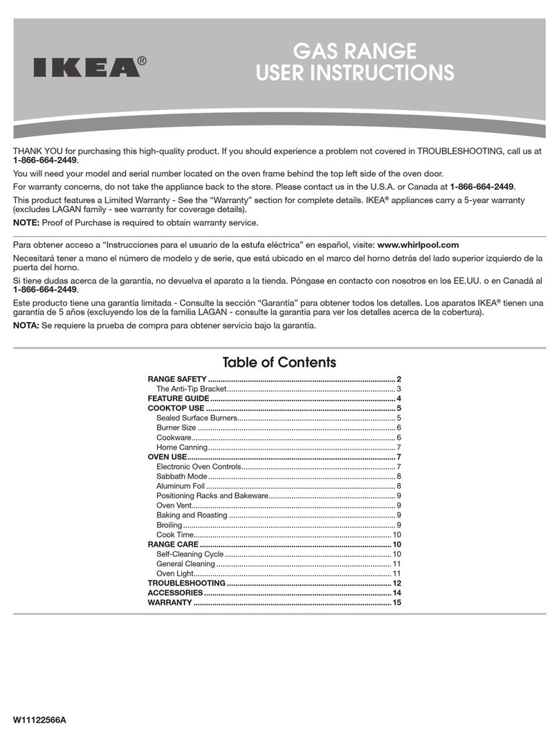 IKEA IGS426AS3 User manual