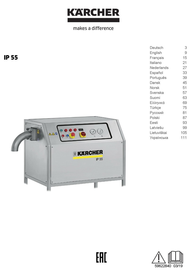 Kärcher IP 55 operating instructions