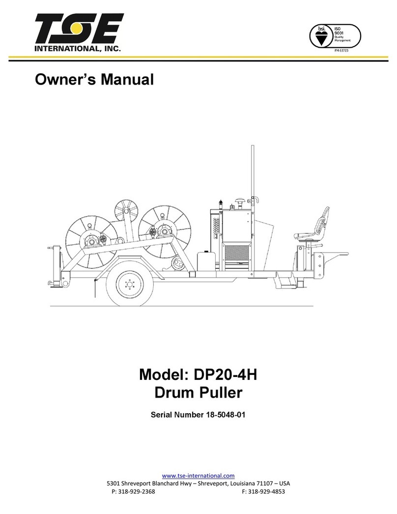TSE DP20-4H owner's manual
