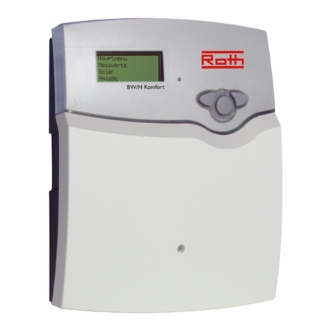 Roth BW/H Komfort installation manual