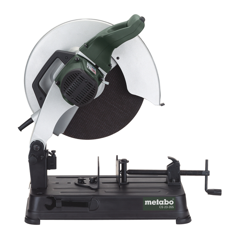 Metabo CS 23-355 User manual