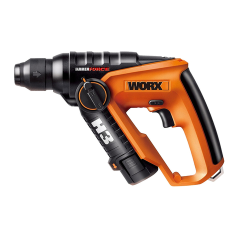 Worx H3 WX382 Original instructions