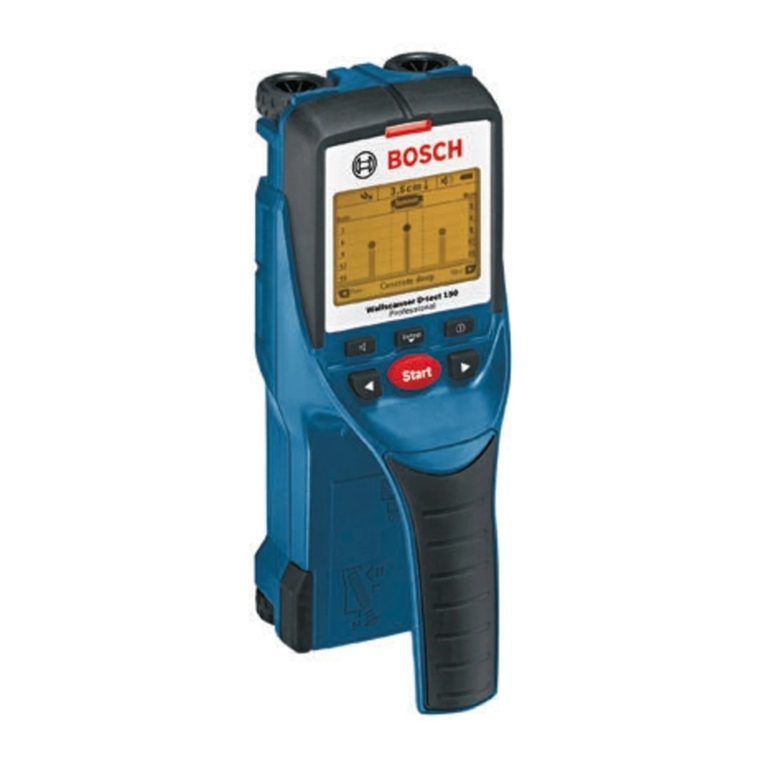 Bosch D-tect 150 Original instructions