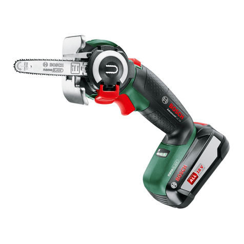 Bosch AdvancedCut 18 User manual