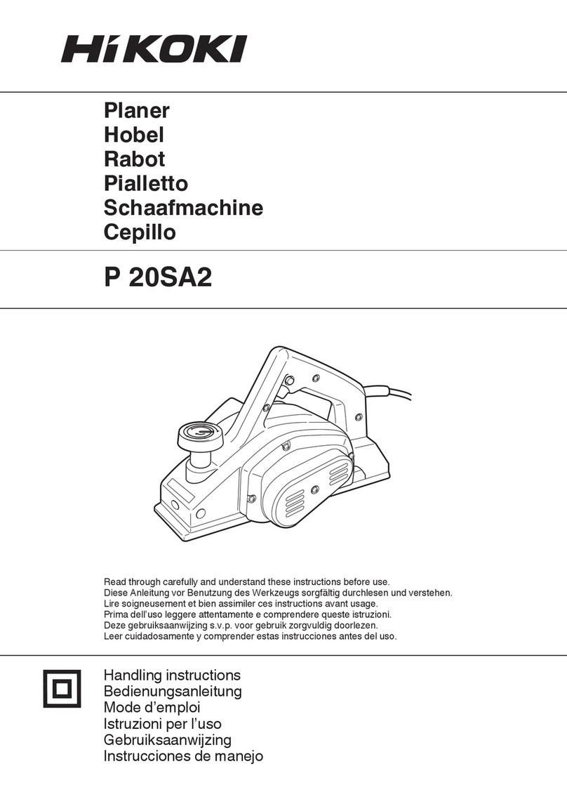 HIKOKI P 20SA2 Handling instructions