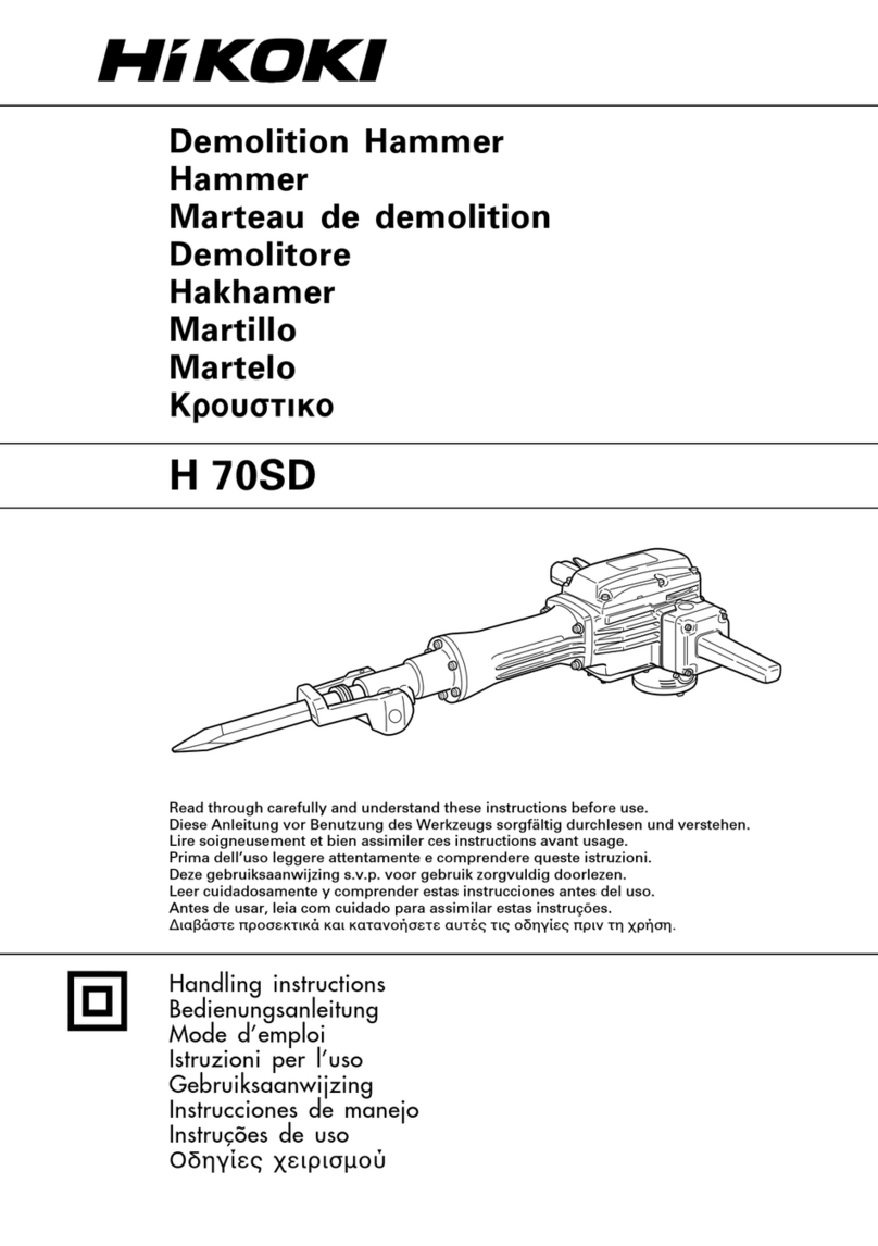 HIKOKI H 70SD User manual