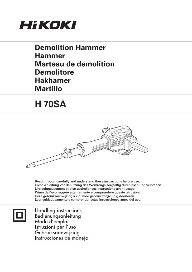 HIKOKI H 70SA User manual